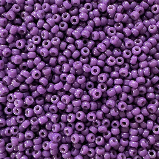 Miyuki 11 - 4490 Duracoat Opaque Grape - The Bead Mix