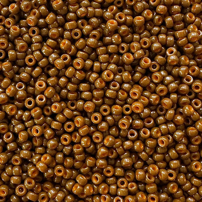 Miyuki 11 - 4492 Duracoat Opaque Sepia - The Bead Mix