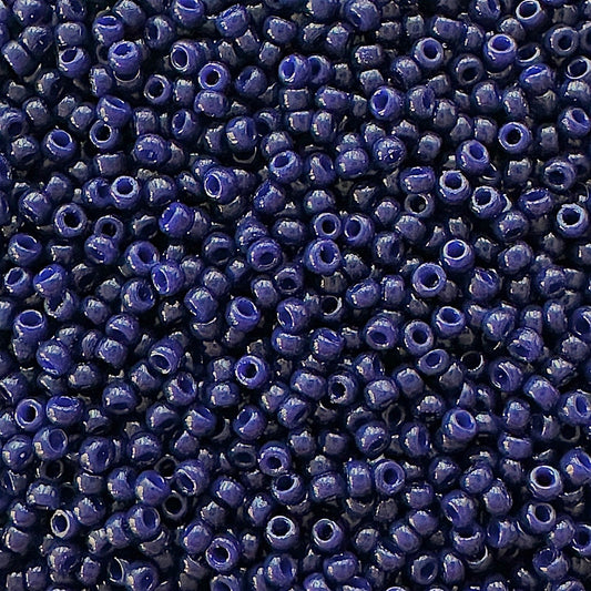 Miyuki 11 - 4494 Duracoat Opaque Midnight - The Bead Mix