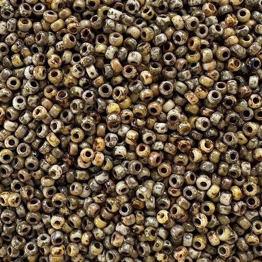 Miyuki 11 - 4517 Brown Picasso - The Bead Mix