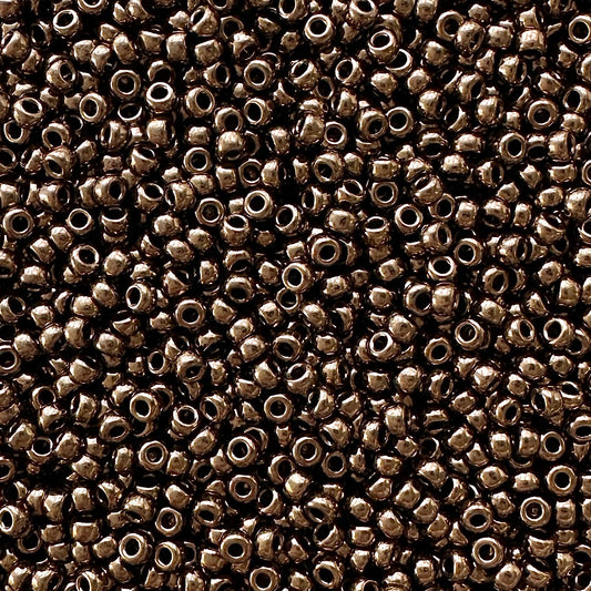 Miyuki 11 - 461 Metallic Brown - The Bead Mix
