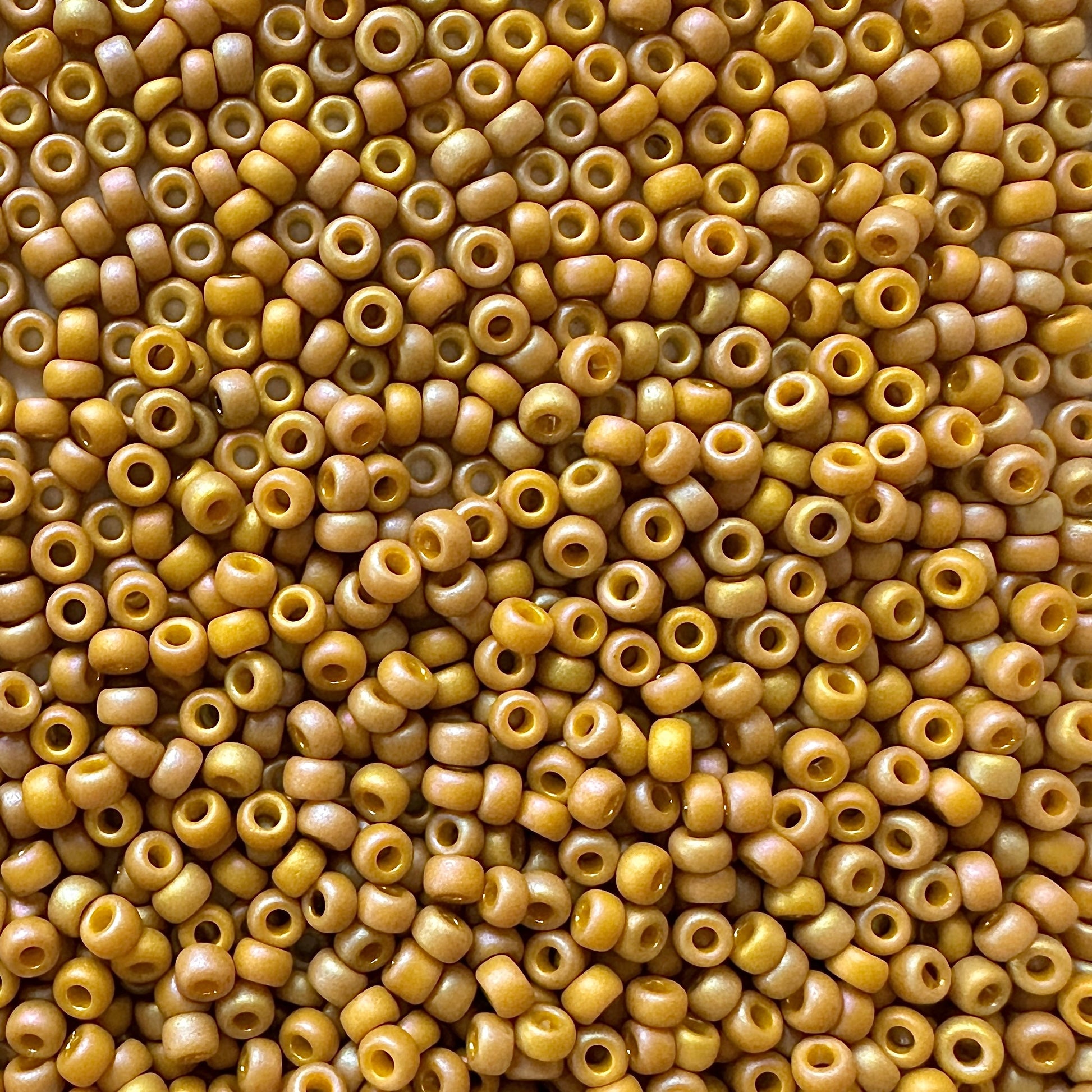 Miyuki 11 - 4693 Matte Opaque Pistachio Glazed Rainbow - The Bead Mix
