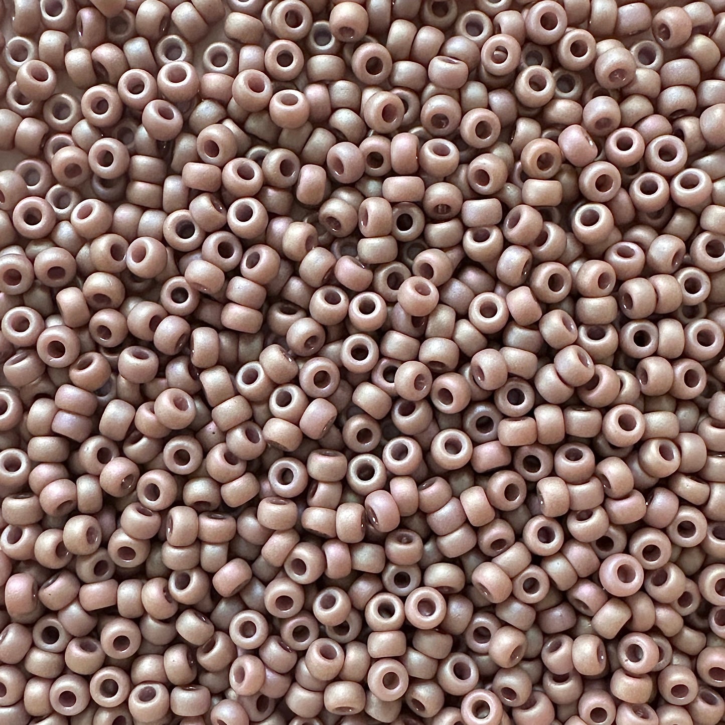 Miyuki 11 - 4694 Matte Opaque Lavender Glazed Rainbow - The Bead Mix