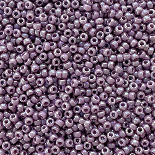 Miyuki 11 - 478 Opaque Mauve AB - The Bead Mix