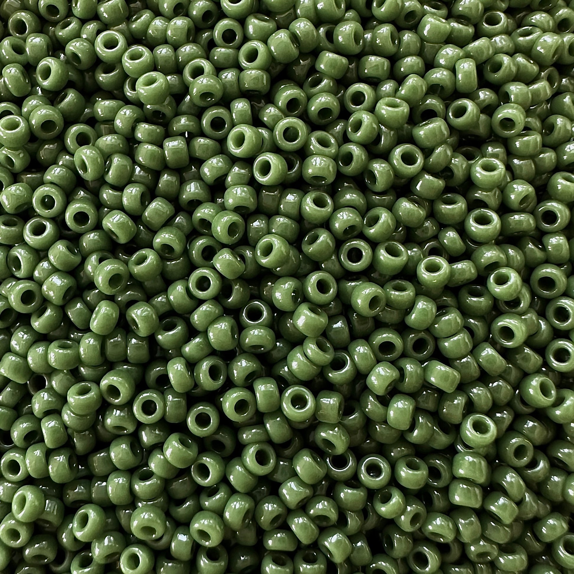 Miyuki 11 - 501 Opaque Avocado Green - 20g - The Bead Mix