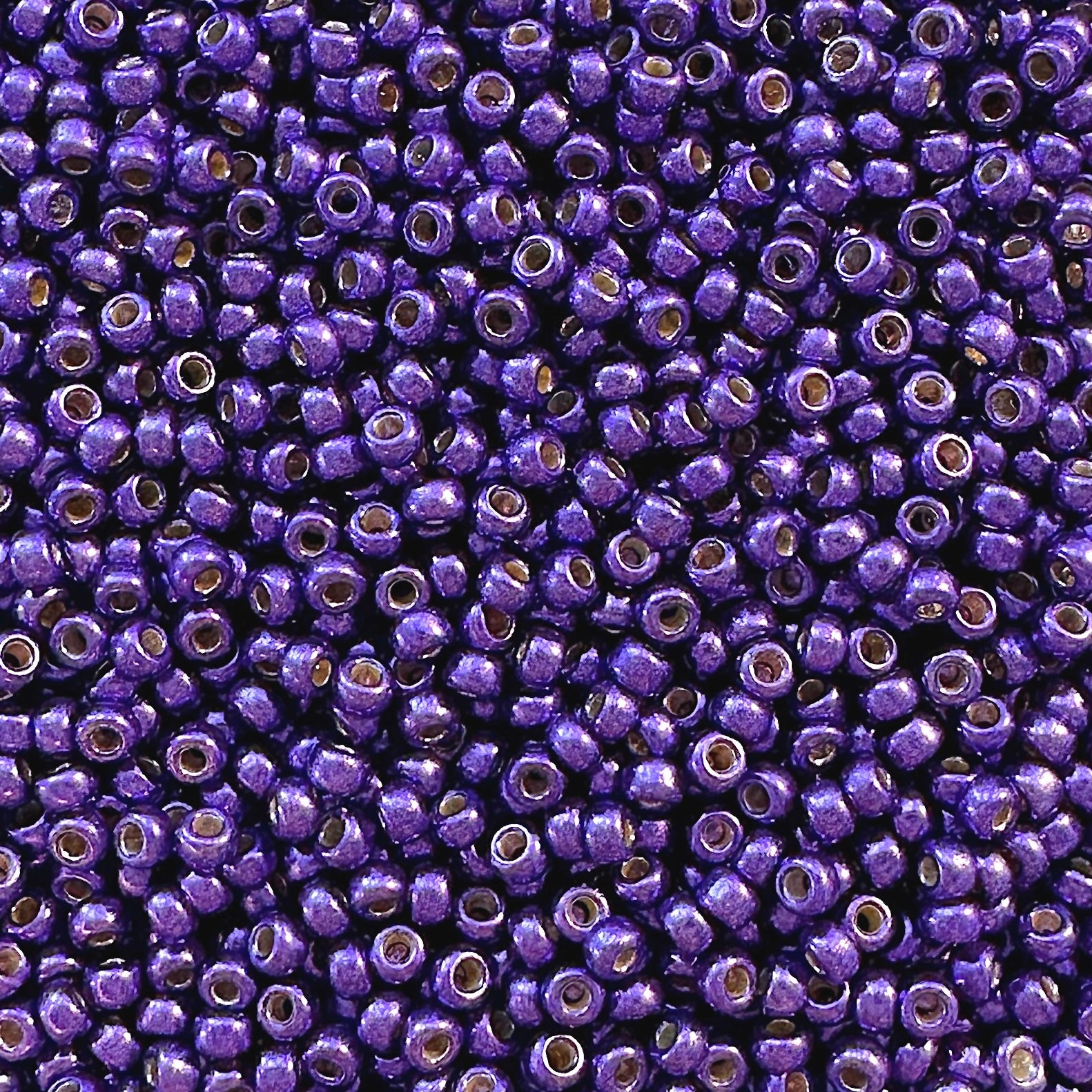 Miyuki 11 - 5109 Duracoat Galvanized Dark Lilac - The Bead Mix