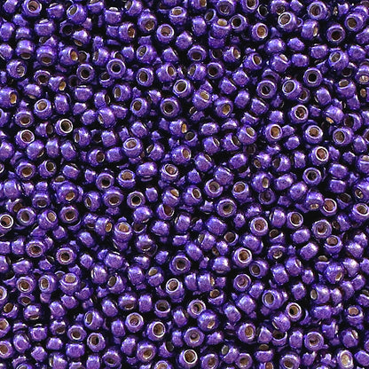 Miyuki 11 - 5109 Duracoat Galvanized Dark Lilac - The Bead Mix