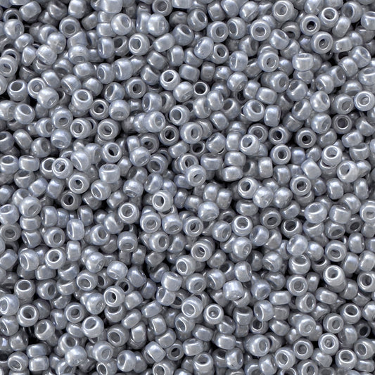 Miyuki 11 - 526 Silver Gray Ceylon - The Bead Mix