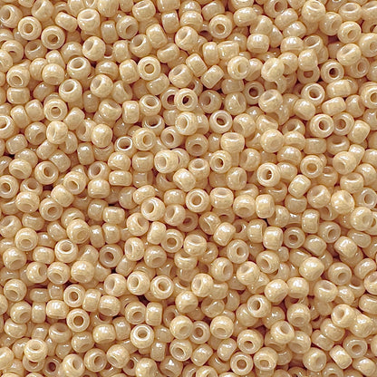 Miyuki 11 - 593 Opaque Pear Glazed Luster - The Bead Mix