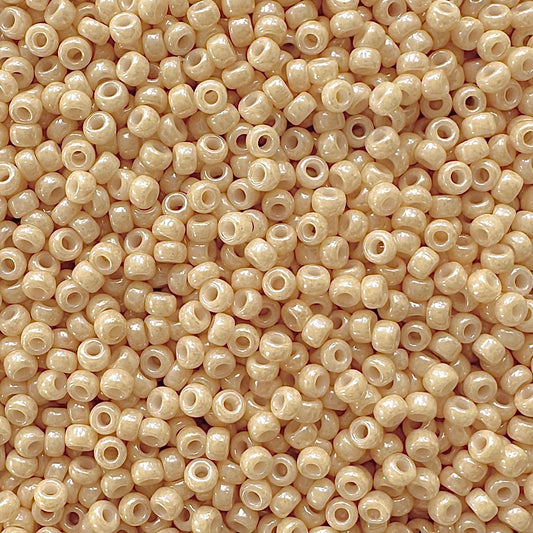 Miyuki 11 - 593 Opaque Pear Glazed Luster - The Bead Mix