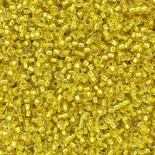 Miyuki 11 - 6 Silver Lined Yellow - The Bead Mix