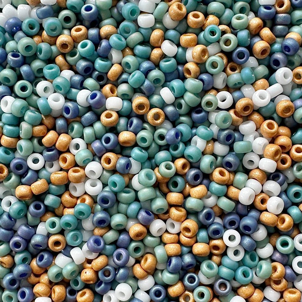 Ocean 11/0 Miyuki Bead Mix Recipe & Color Palette (DIGITAL) - The Bead Mix