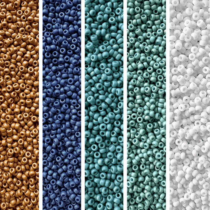 Bead Color Pattern Designer Miyuki Bead Color Combinations | The Bead Mix