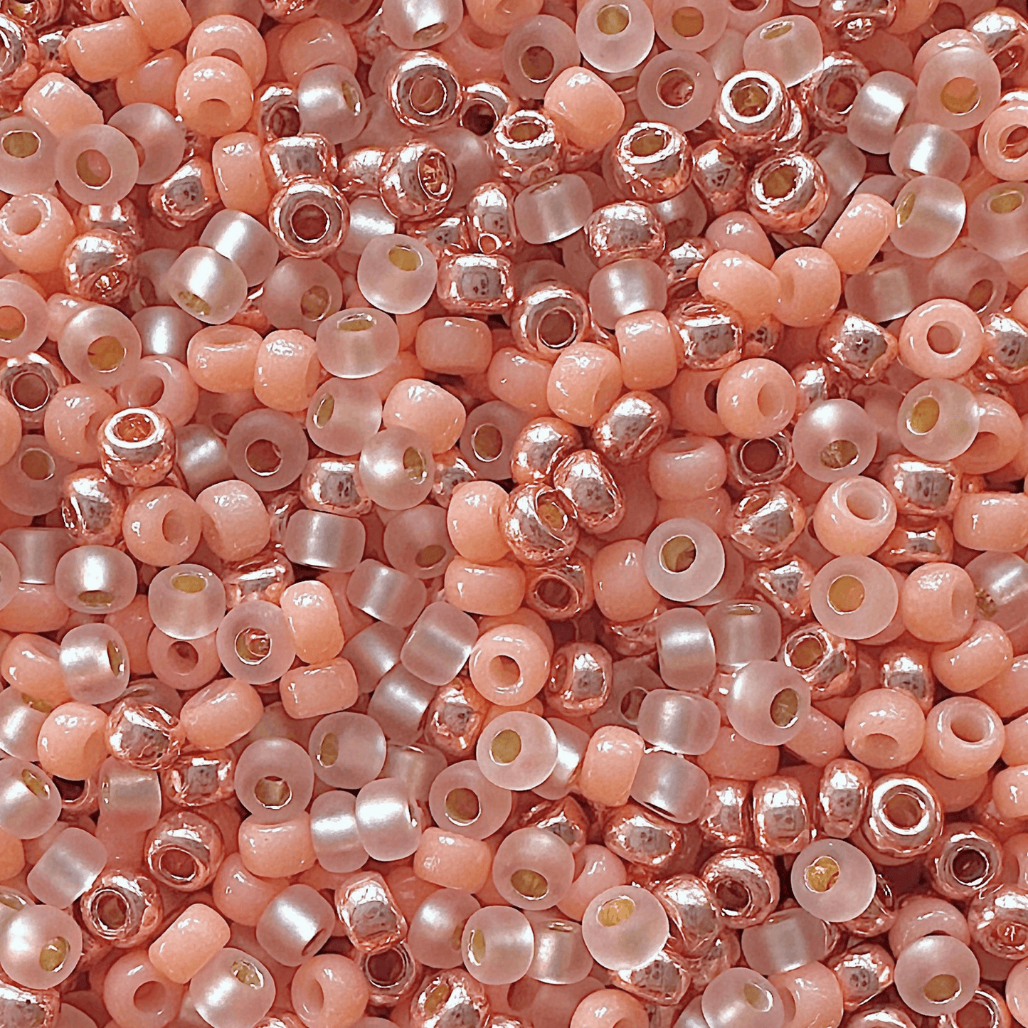 Peach Bellini Miyuki Bead Color Palette - The Bead Mix