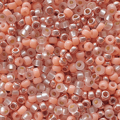 Peach Bellini Miyuki Bead Color Palette - The Bead Mix