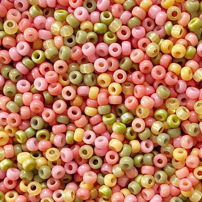 Peach Parfait 11/0 Miyuki Seed Bead Mix - The Bead Mix