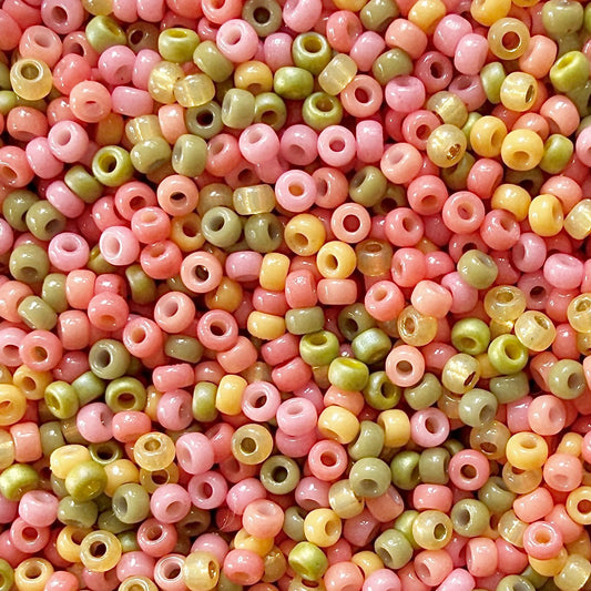 Peach Parfait 11/0 Miyuki Seed Bead Mix - The Bead Mix