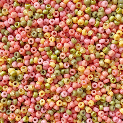 Peach Parfait 11/0 Miyuki Seed Bead Mix - The Bead Mix