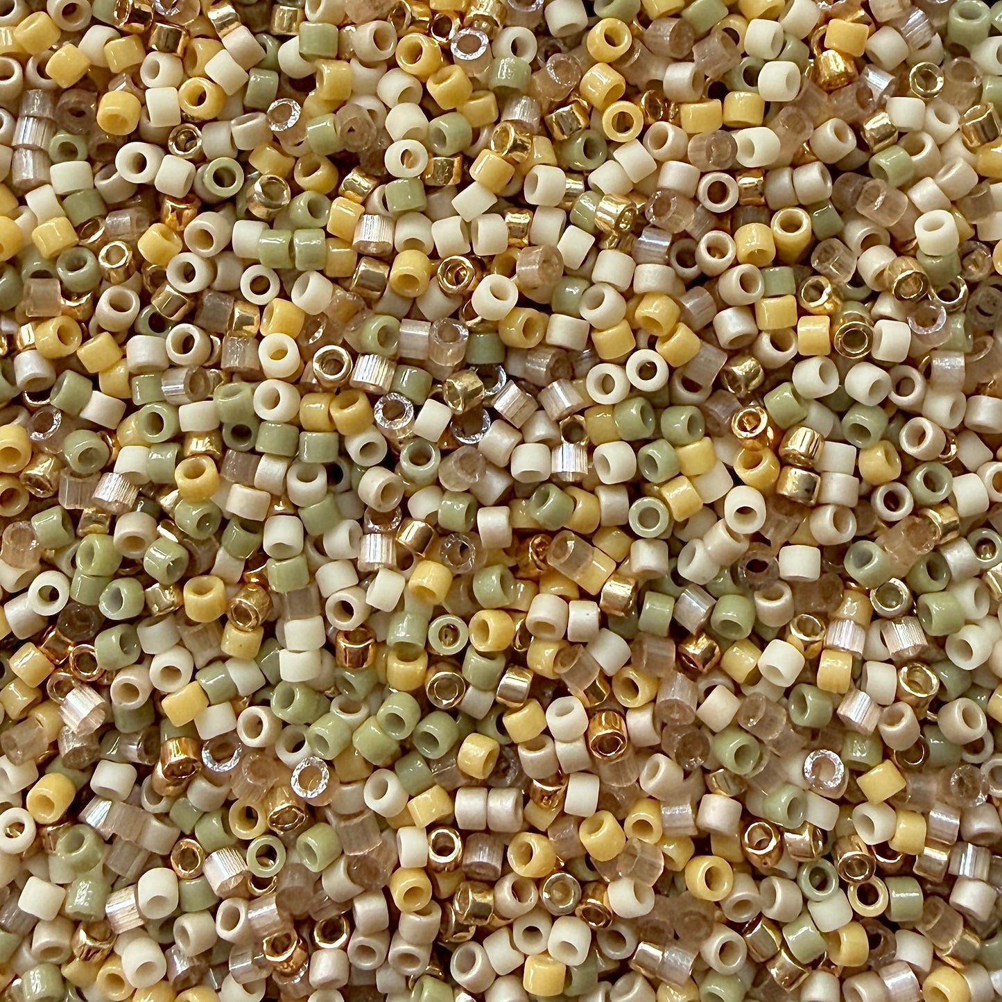 Pina Colada 11/0 Miyuki Delica Bead Mix - The Bead Mix