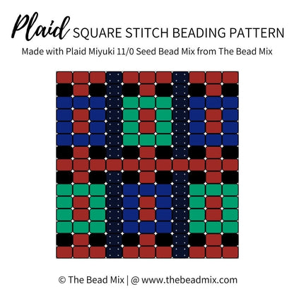 Plaid 11/0 Miyuki Seed Bead Mix - The Bead Mix