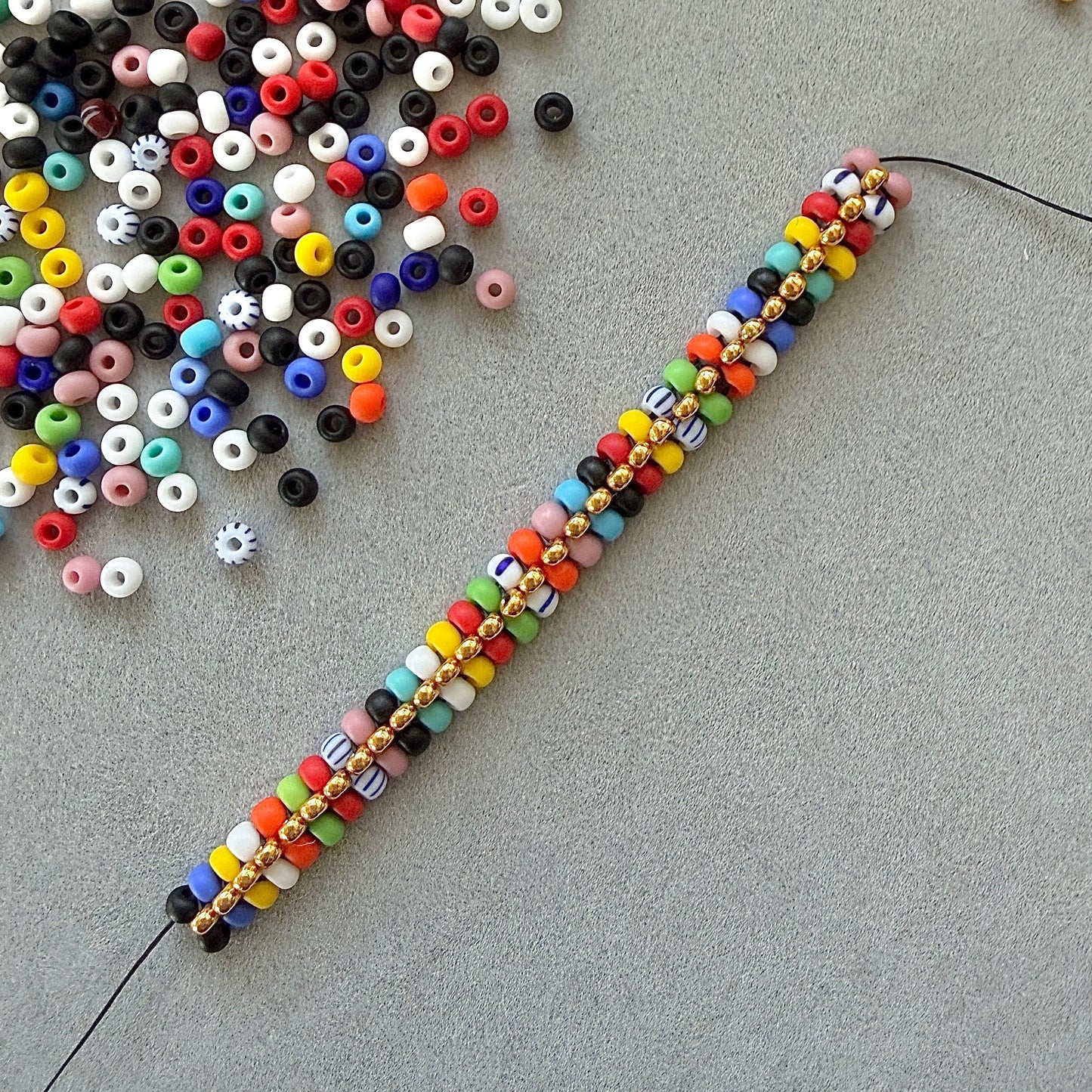 Pop Art 8/0 Czech Seed Bead Mix - The Bead Mix