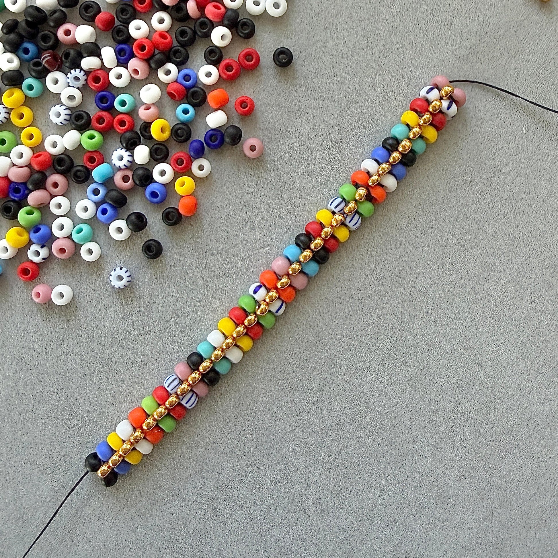 Pop Art 8/0 Czech Seed Bead Mix - The Bead Mix