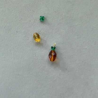 Beads to Make Pineapple Charms