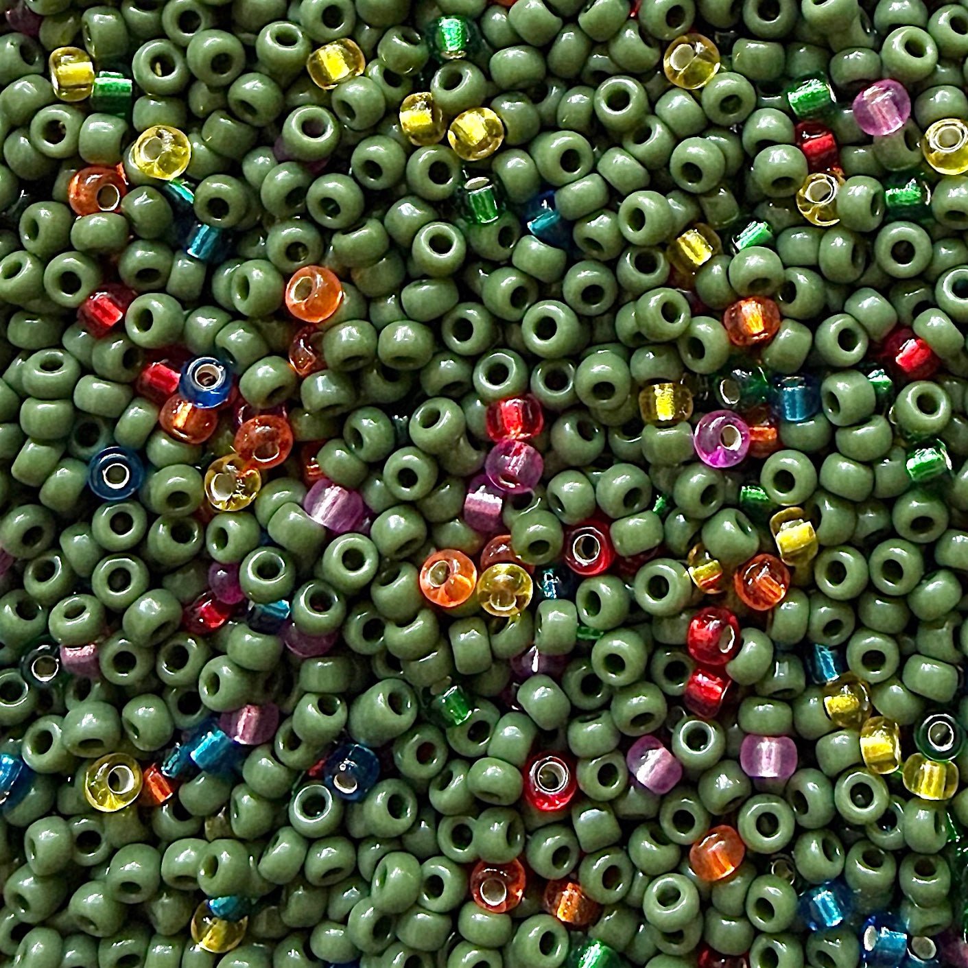 Rainbow Lights 8/0 Miyuki Seed Bead Mix - The Bead Mix