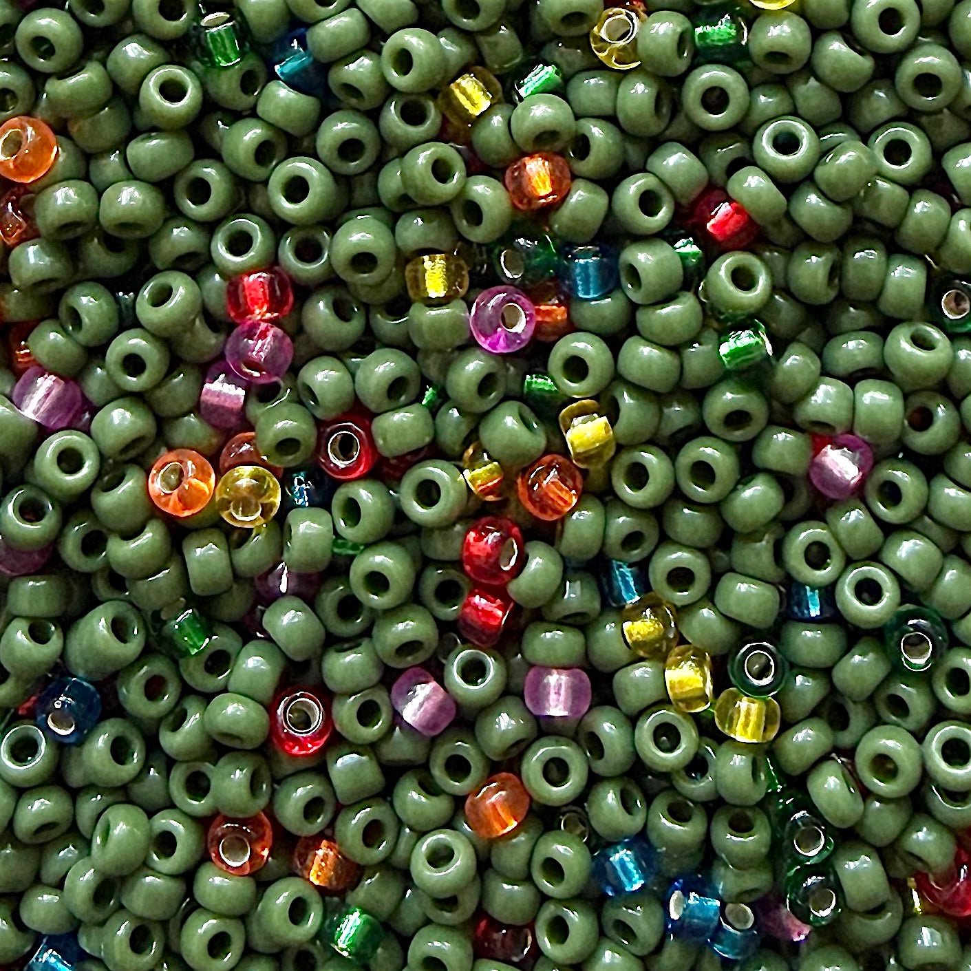 Rainbow Lights 8/0 Miyuki Seed Bead Mix - The Bead Mix