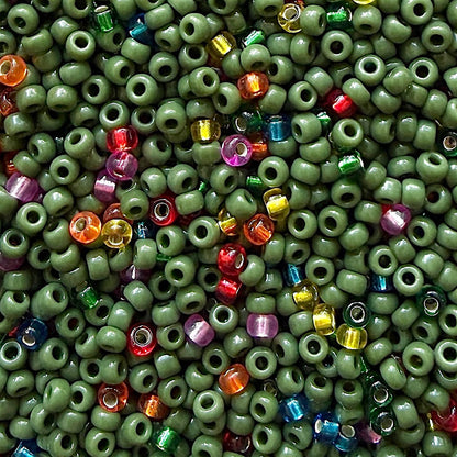 Rainbow Lights 8/0 Miyuki Seed Bead Mix - The Bead Mix