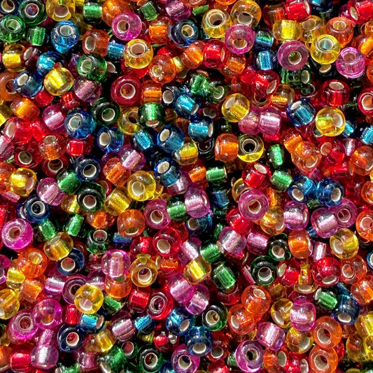 Rainbow Lights Only 8/0 Miyuki Seed Bead Mix - The Bead Mix