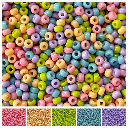 Rainbow Sherbet Miyuki Bead Mix Recipe & Color Palette (DIGITAL) - The Bead Mix