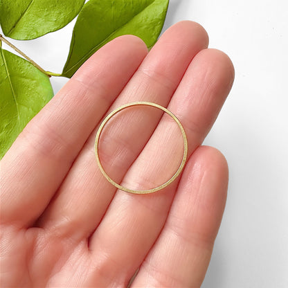 Raw Brass Beading Frames - The Bead Mix