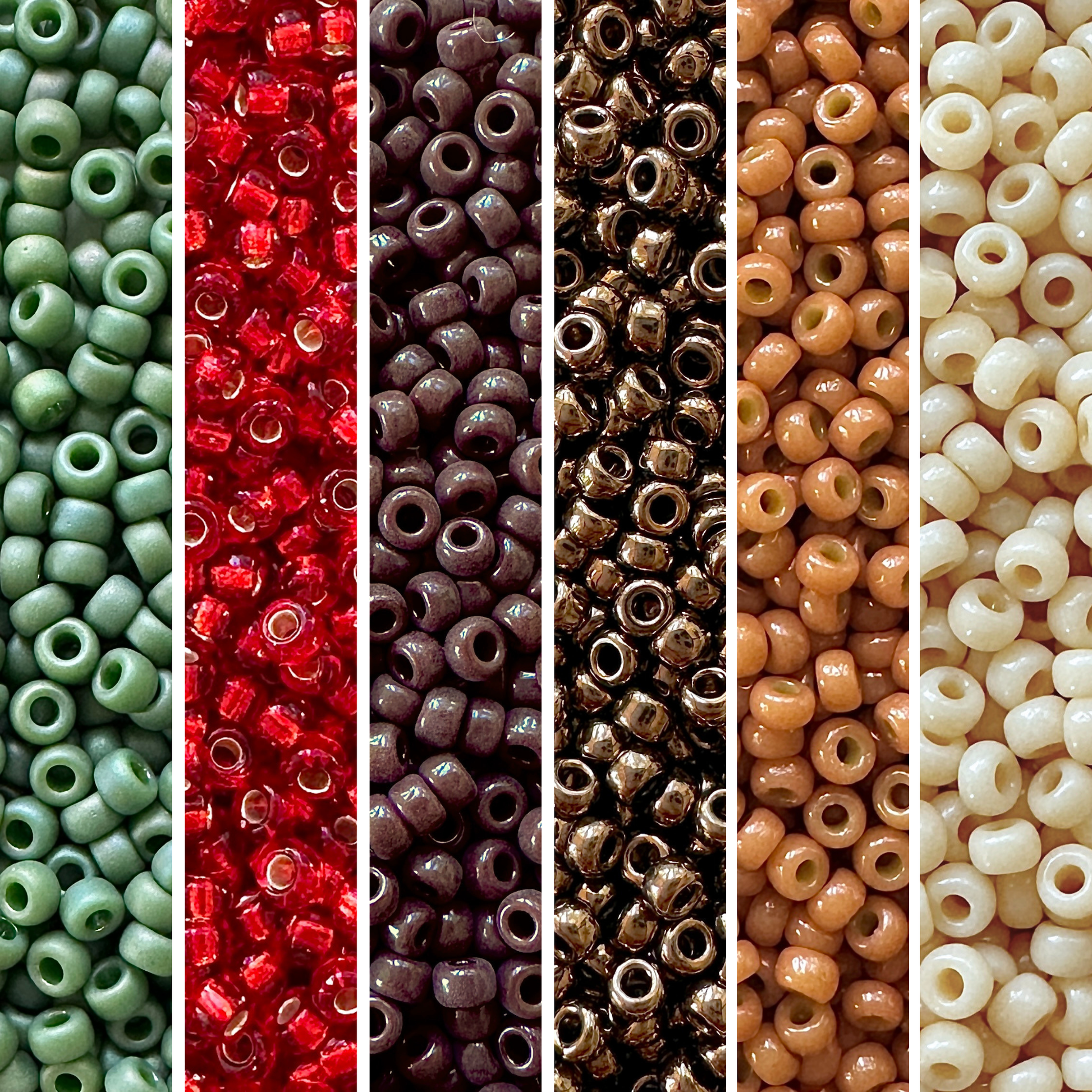 Rudolph Miyuki Bead Color Palette - The Bead Mix