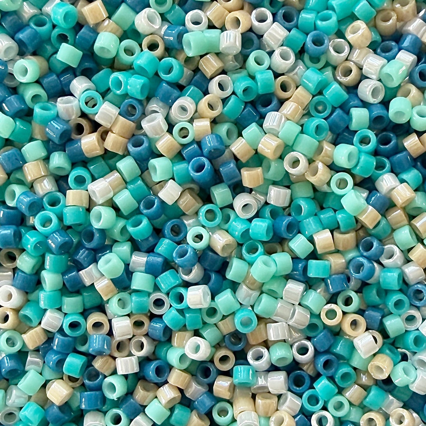 Seaside 11/0 Miyuki Delica Bead Mix - The Bead Mix