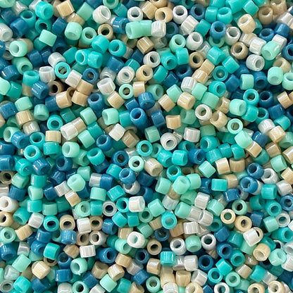 Seaside 11/0 Miyuki Delica Bead Mix - The Bead Mix