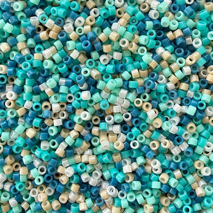 Seaside 11/0 Miyuki Delica Bead Mix - The Bead Mix