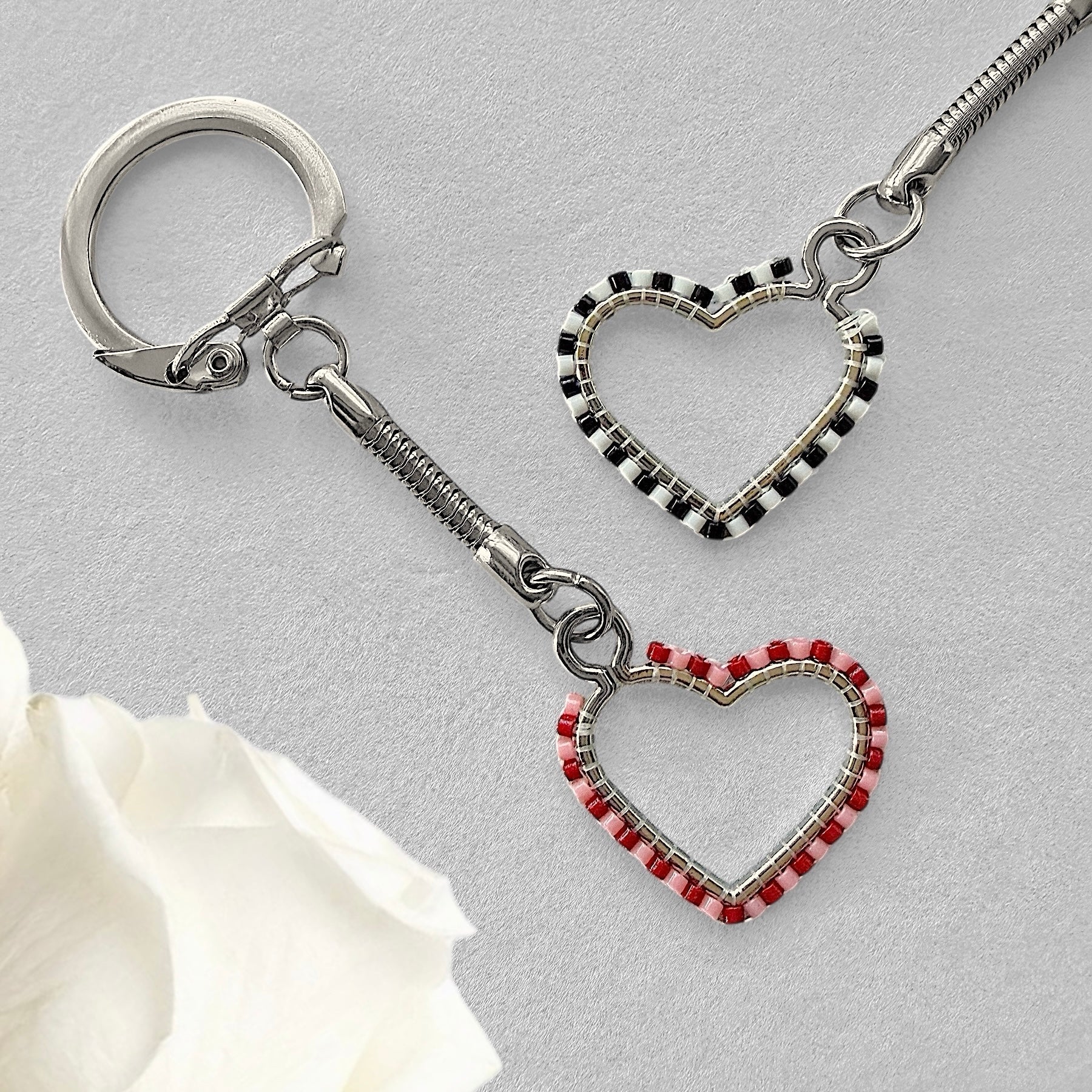 Snake Chain Key Chain - The Bead Mix