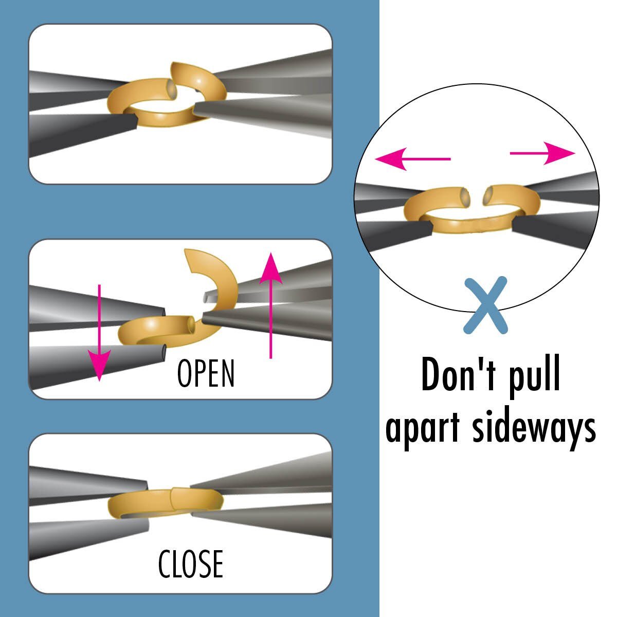 Snake Chain Key Chain - The Bead Mix