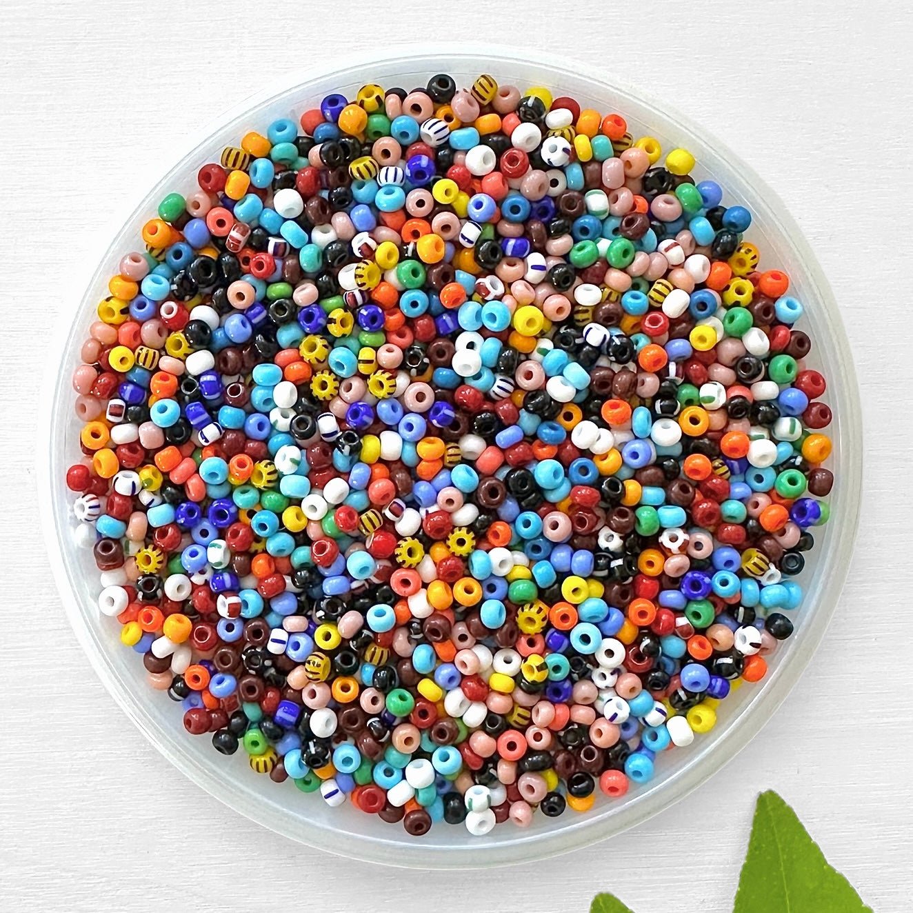 Solids & Stripes 6/0 Czech Seed Bead Mix - The Bead Mix