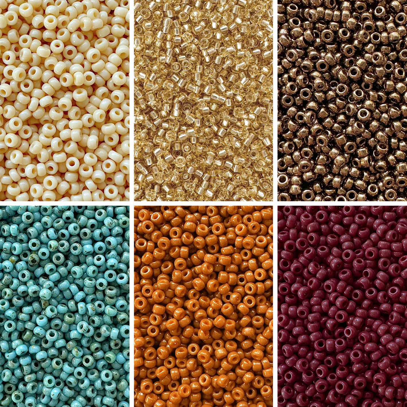 Southwest Miyuki Bead Color Palette (ROUND & DELICA) - The Bead Mix