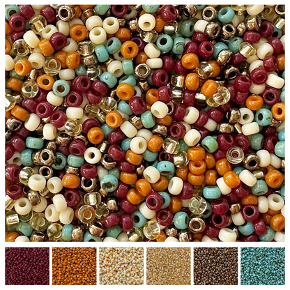 Southwest Miyuki Bead Mix Recipe & Color Palette (DIGITAL) - The Bead Mix