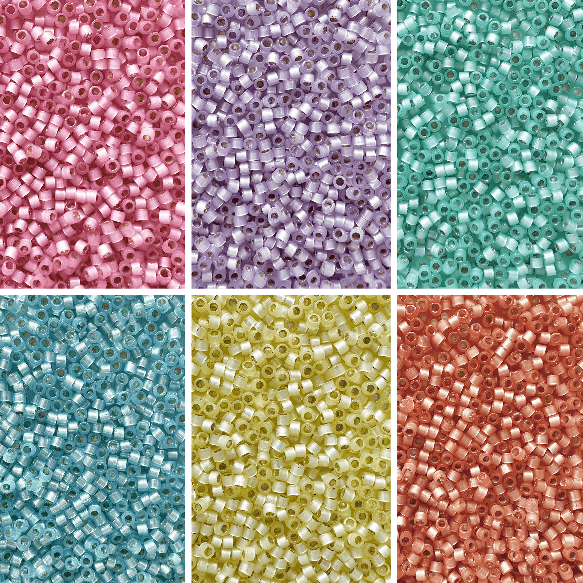 Spring Fling Miyuki 11/0 Delica Bead Set - The Bead Mix