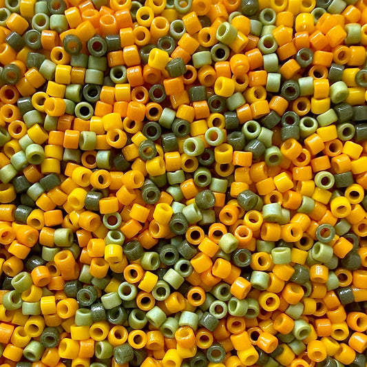 Squash 11/0 Miyuki Delica Bead Mix - The Bead Mix