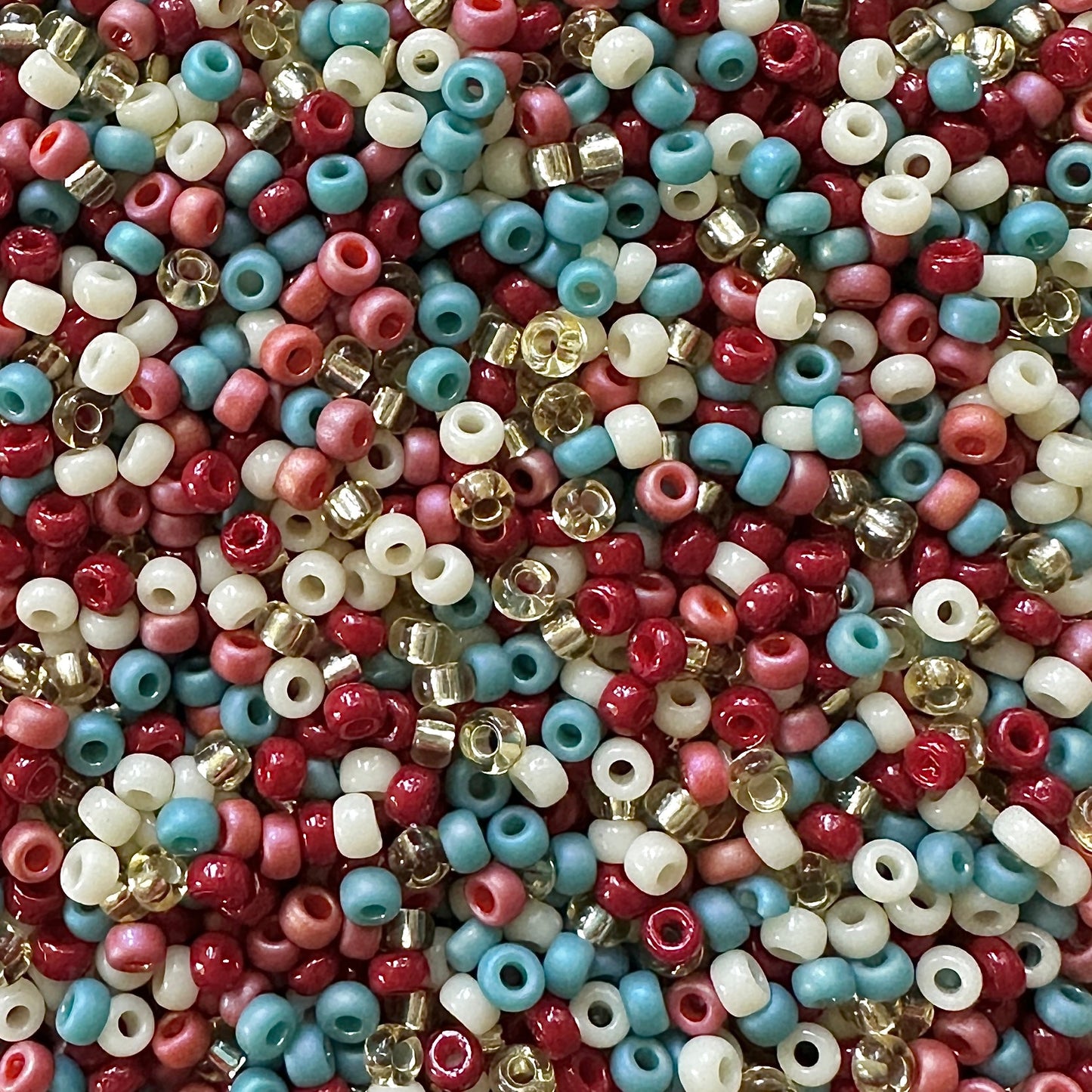 Stars & Stripes 11/0 Miyuki Seed Bead Mix - The Bead Mix