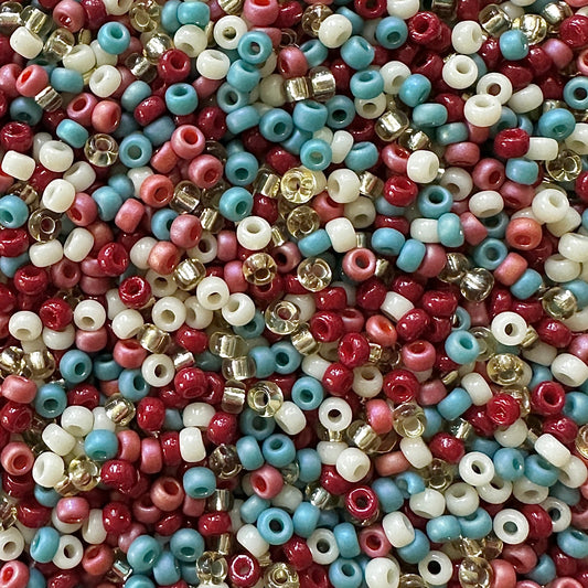 Stars & Stripes 11/0 Miyuki Seed Bead Mix - The Bead Mix