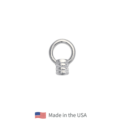 Sterling Silver Crimp End Caps - The Bead Mix