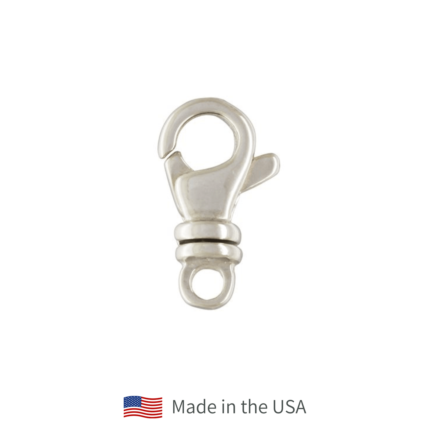 Sterling Silver Swivel Lobster Clasp - The Bead Mix