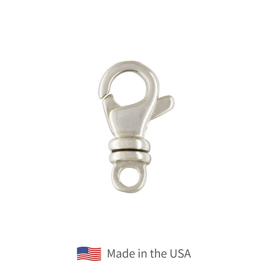 Sterling Silver Swivel Lobster Clasp - The Bead Mix
