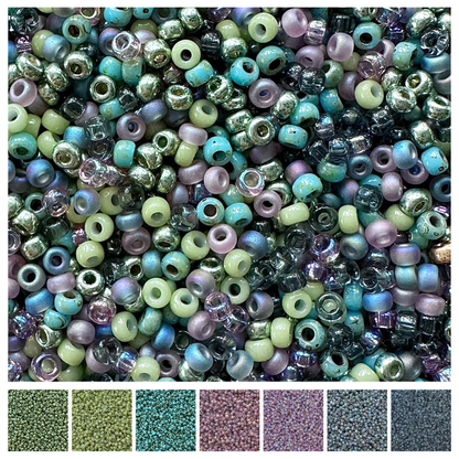 Succulent 11/0 Miyuki Bead Mix Recipe & Color Palette (DIGITAL) - The Bead Mix